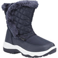 Navy - Front - Cotswold Womens-Ladies Butterrow Snow Boots