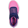 Navy-Hot Pink - Back - Skechers Childrens-Kids Go Run 400 V2 Trainers