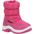 Pink - Front - Cotswold Childrens-Kids Tirely Wellington Boots