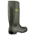 Green - Back - Amblers Steel FS100 Mens Safety Wellingtons