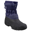 Navy - Back - Cotswold Mens Chase Snow Boots