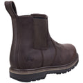 Brown - Back - Amblers Mens Carlisle Dealer Boot