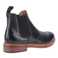 Black - Side - Cotwold Mens Siddington Leather Elasticated Dress Boot