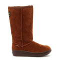 Chestnut - Front - Rocket Dog Sugardaddy Womens-Ladies Leather Pull On Boot