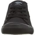 Black - Pack Shot - Rocket Dog Womens-Ladies Jazzin Canvas Fable Trainer