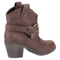 Brown - Back - Rocket Dog Womens-Ladies Satire Ankle Boots