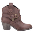 Brown - Side - Rocket Dog Womens-Ladies Satire Ankle Boots