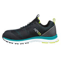 Black-Petrol Blue - Lifestyle - Albatros Mens Safety Shoes