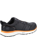 Black-Orange - Side - Timberland Pro Mens Reaxion Composite Safety Trainers