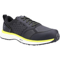 Black-Yellow - Front - Timberland Pro Mens Reaxion Composite Safety Trainers