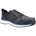 Black-Blue - Front - Timberland Pro Mens Reaxion Composite Safety Trainers