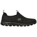 Black - Back - Skechers Womens-Ladies Glide Step Grand Flash Trainers