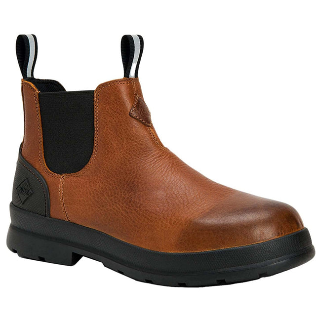 Muck Boots Mens Chore Farm Leather Chelsea Boots Discounts on