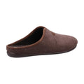 Brown - Back - Cotswold Mens Blackbird Slippers