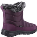 Purple - Back - Cotswold Womens-Ladies Longleat Wellington Boots