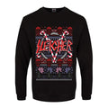 Black - Front - Grindstore Mens Sleigher Christmas Jumper