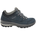 Blue - Back - Grisport Womens-Ladies Olympus Nubuck Walking Shoes