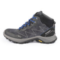 Dark Grey - Lifestyle - Grisport Mens Terrain Leather Walking Boots