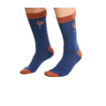 Blue - Back - Laurence Llewelyn-Bowen Mens Animals Socks (Pack of 3)