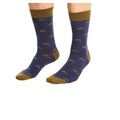 Blue - Lifestyle - Laurence Llewelyn-Bowen Mens Animals Socks (Pack of 3)