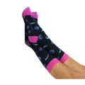 Blue - Side - Laurence Llewelyn-Bowen Womens-Ladies Patterned Socks (Pack of 3)