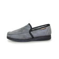 Grey - Side - Goodyear Mens Eden Slippers