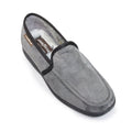 Grey - Pack Shot - Goodyear Mens Eden Slippers