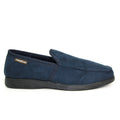 Navy - Back - Goodyear Mens Eden Slippers