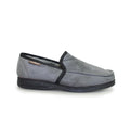 Grey - Back - Goodyear Mens Eden Slippers