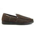 Brown - Back - Goodyear Mens Eisenhower Slippers