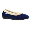 Blue - Front - Lunar Womens-Ladies Mabel Slippers