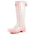 Pink - Pack Shot - Laurence Llewelyn-Bowen Womens-Ladies Public Anemone Wellington Boots