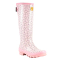 Pink - Front - Laurence Llewelyn-Bowen Womens-Ladies Public Anemone Wellington Boots