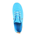 Santorini Blue - Pack Shot - Lunar Womens-Ladies St Ives Leather Plimsolls