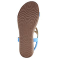 Blue - Lifestyle - Lunar Womens-Ladies Mariella Beaded Sandals