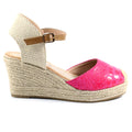 Pink - Lifestyle - Lunar Womens-Ladies Craster Wedges