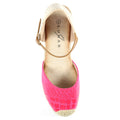 Pink - Pack Shot - Lunar Womens-Ladies Craster Wedges