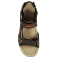 Brown - Side - Goodyear Mens Malvern Sandals