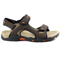 Brown - Pack Shot - Goodyear Mens Malvern Sandals