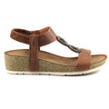 Tan - Lifestyle - Lunar Womens-Ladies Barwell Sandals