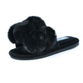 Black - Front - Lunar Womens-Ladies Octavia Slippers