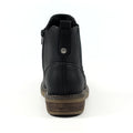 Black - Back - Lunar Womens-Ladies Roxie II Ankle Boots