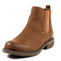 Tan - Close up - Lunar Womens-Ladies Roxie II Ankle Boots