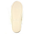 Beige - Side - Lunar Womens-Ladies Nika Slippers