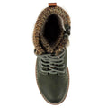 Olive - Pack Shot - Lunar Womens-Ladies Millie Waterproof Ankle Boots