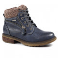 Blue - Front - Lunar Womens-Ladies Benson III Waterproof Ankle Boots