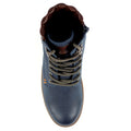 Blue - Pack Shot - Lunar Womens-Ladies Roberta Waterproof Ankle Boots