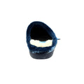 Blue - Back - Lunar Womens-Ladies Juniper Snowflake Slippers