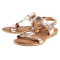 Rose Gold - Front - Lunar Womens-Ladies Danby Sandals