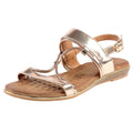 Rose Gold - Side - Lunar Womens-Ladies Danby Sandals